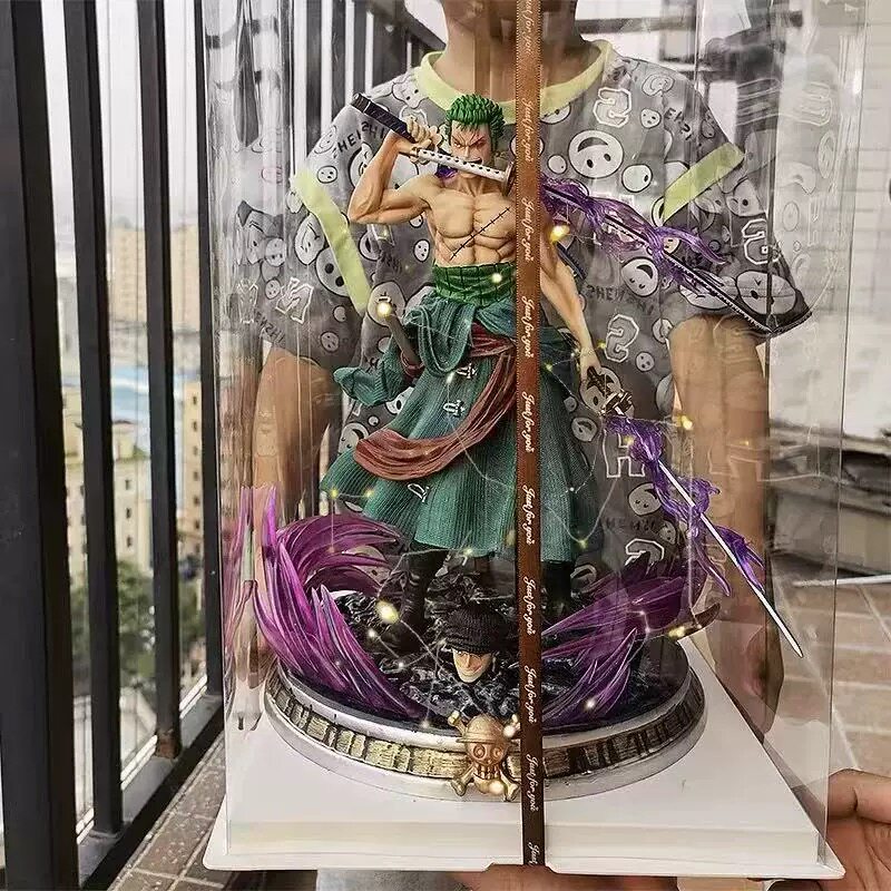 海贼王手办周边索隆模样路飞动漫摆件送男生同学男朋友生日礼物