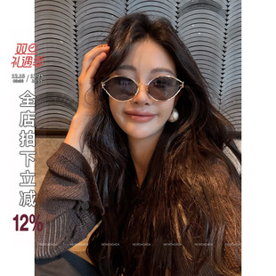 时尚 利达 利达同款 DADADA 墨镜太阳镜简约小众眼镜SE269 NEW