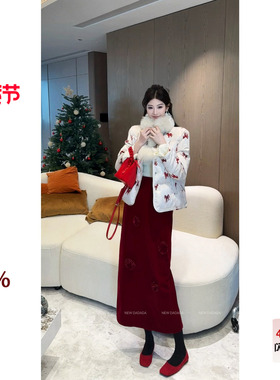 利达 NEW DADADA【耳坠摇曳】时尚休闲百搭半身裙JEZ3861