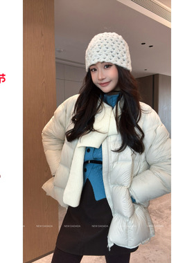 利达 NEW DADADA【娴静如花】时尚百搭羽绒服QHM2989