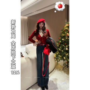 闪闪牛仔裤 DADADA 独特超好看 牛仔裤 利达 女士2026新款 NEW