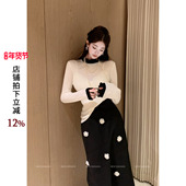 NEW DADADA 栗绒织雪 利达 独特漂亮针织衫 女设计感小众高级感