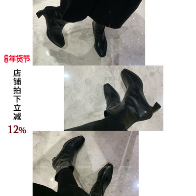 利达 NEW DADADA【利达同款】高级感百搭设计感靴子DVM406