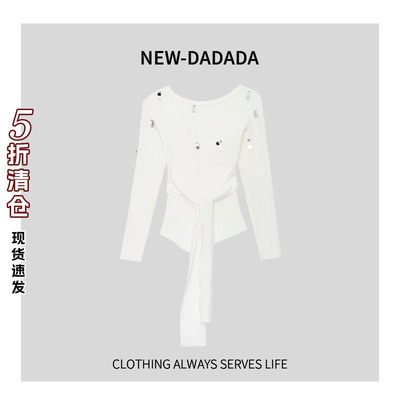 利达 NEW DADADA【妮可】高级感休闲百搭时尚针织衫TDK989