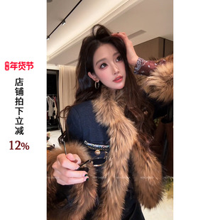 利达 NEW DADADA【牛仔小香】2026超好看年轻款显瘦女牛仔羽绒服