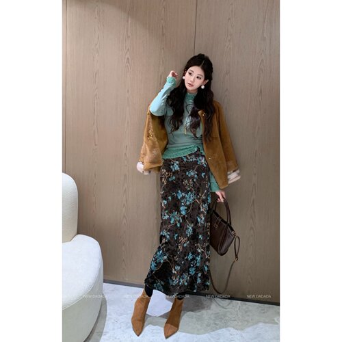 独特春季半身裙女新款轻奢高级感
