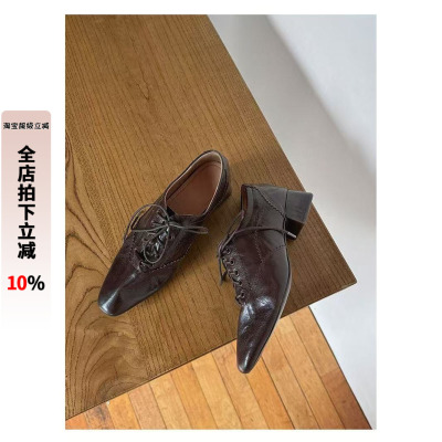 利达 NEW DADADA【利达同款】气质百搭时尚轻奢鞋子CVM1044