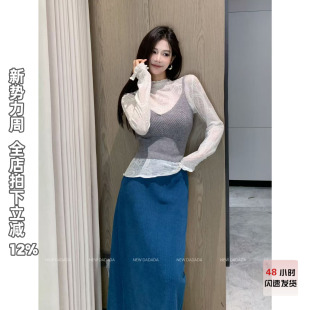 甜飒灵动 DADADA 吊带灰色背心女设计感小众内搭上衣 NEW 利达