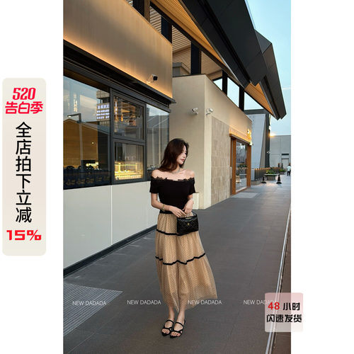巨好看纱裙女轻奢高级感长裙