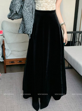 利达 NEW DADADA【无束】气质休闲设计感显瘦半裙CEM1877
