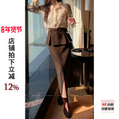 半身裙女新款 利达 轻奢高级感 荷叶边边 超好看春季 NEW DADADA