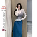 甜飒灵动 DADADA 吊带灰色背心女设计感小众内搭上衣 NEW 利达