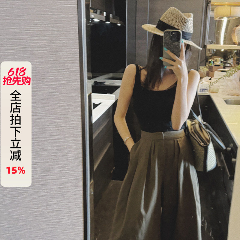 利达 NEW DADADA【棉屿航迹】时尚休闲设计感裤子SDK2749