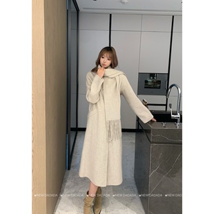 利达 NEW DADADA【旅途常青】时尚休闲修身气质外套大衣CHM1925