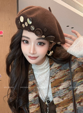 利达 NEW DADADA【利达同款】高级感时尚百搭帽子DVM204