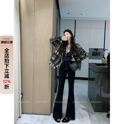 利达 NEW DADADA【耿耿于怀】时尚休闲设计感裤子QDM2586