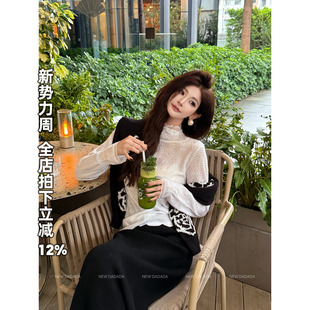 2026超火减龄洋气高端别致雪纺衫 利达 甜谧引力 DADADA NEW
