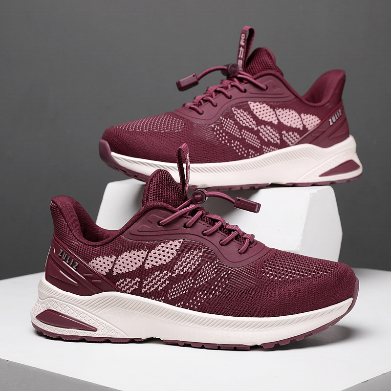 足力健老人鞋正品春夏秋季网面透气女妈妈鞋中老年运动休闲男士鞋