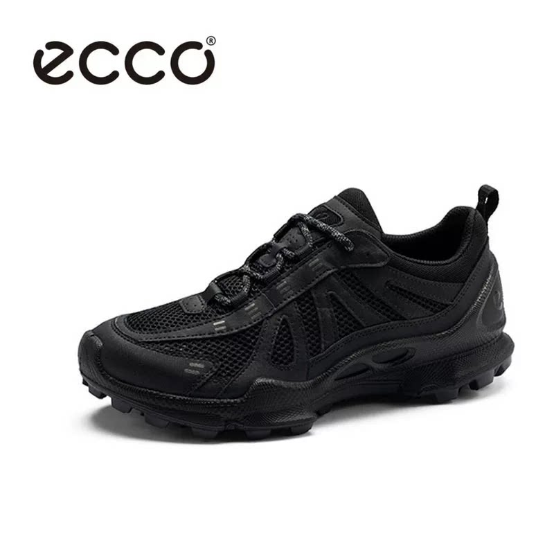 ECCO爱步时尚男鞋新款透气网面运动鞋缓震耐磨跑鞋健步C803224