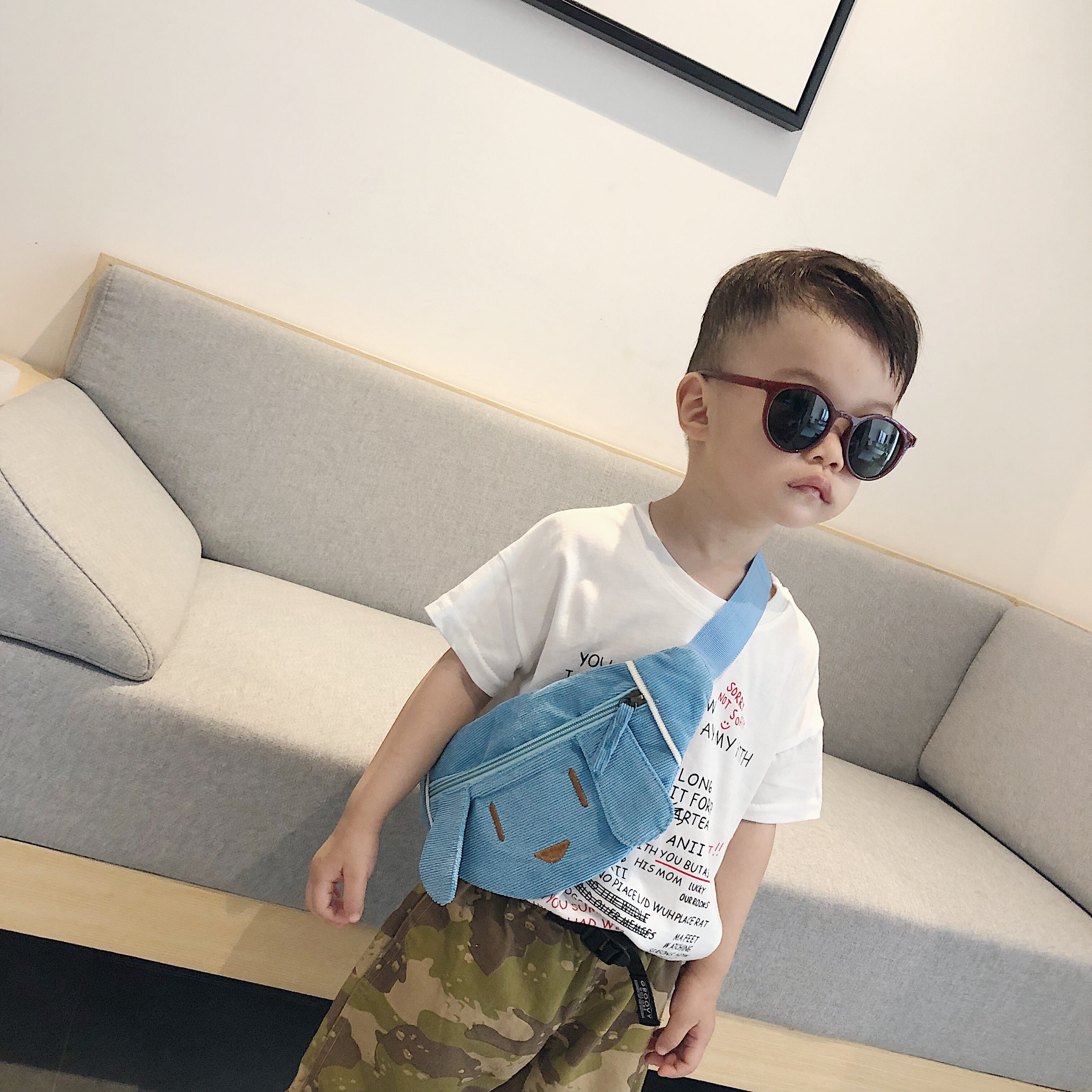 biscuit Baby ins new pattern Korean Edition lovely men and women baby Waist pack Messenger Bag fashion Chest pack Trendin the Children/Baby/Family fitted , Children's Accessories , Bags  category - from Buy2taobao.com to provide professional Taobao agent buy service