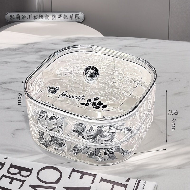 轻奢密封果盘家用客厅茶几高档水果盘糖果盒零食摆放盘干果收纳盒,餐饮具,果盆/果盘/果篮,淘宝优惠券,粉丝福利购,淘宝优惠卷