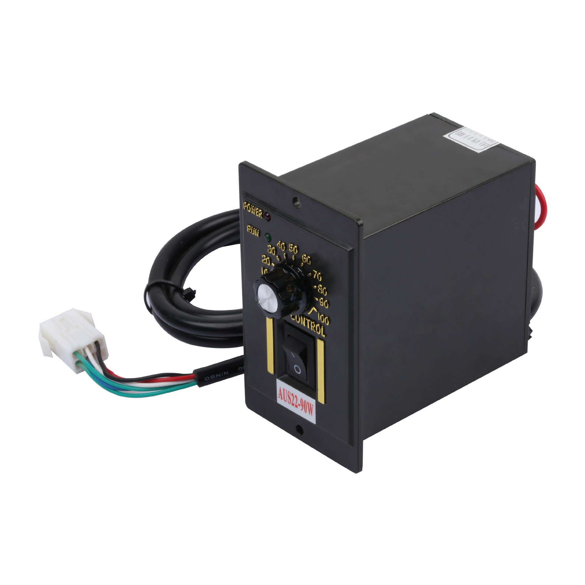 现货aus22/aus12单相交流电机调速器220v aus面板调速开关控制器