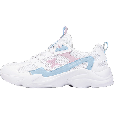 特步女鞋运动鞋网面透气跑步鞋女