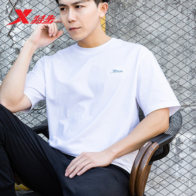 特步短袖T恤运动休闲上衣