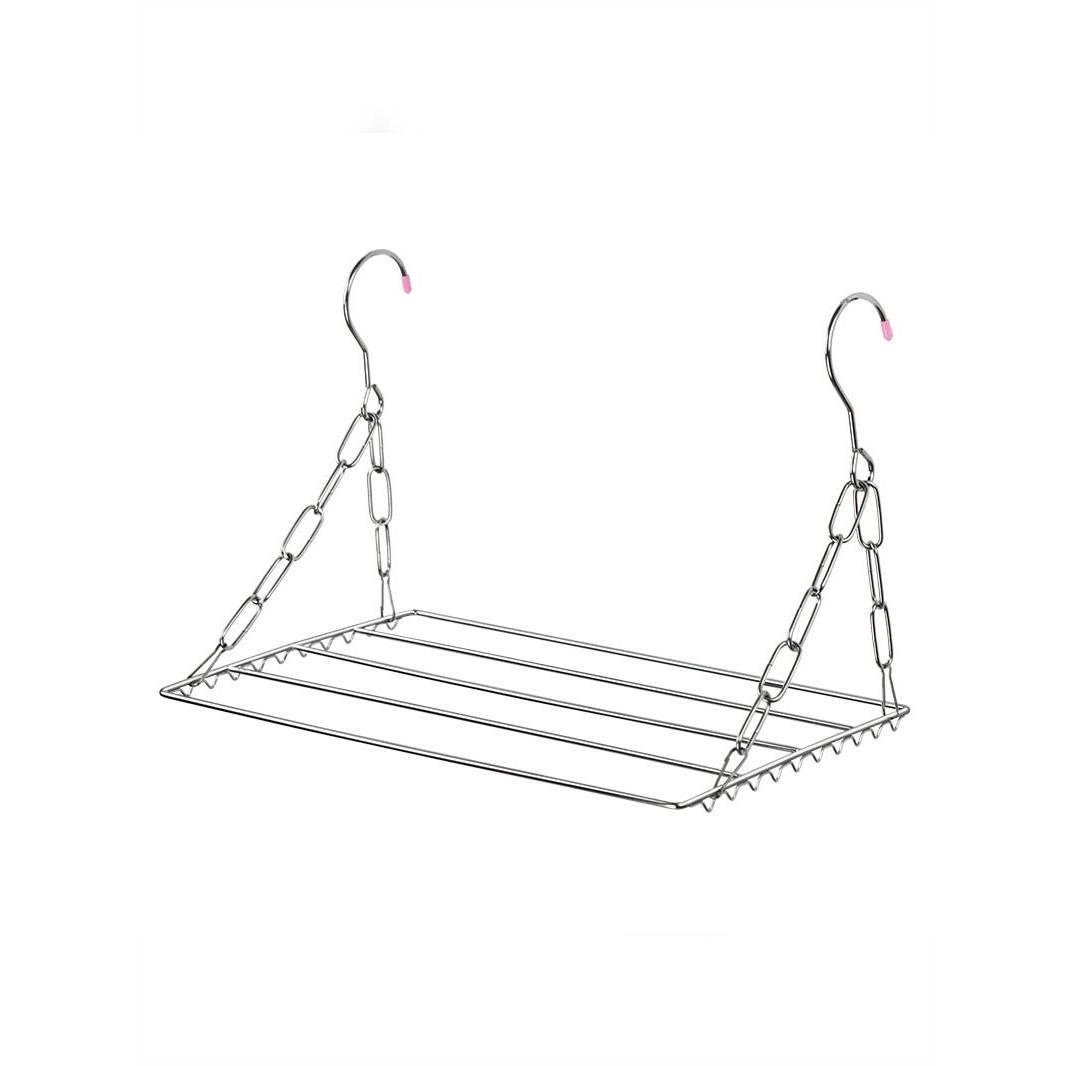 不锈钢窗外晾衣架窗台晾晒鞋架神器暖气片挂架小型家用阳台晒衣架