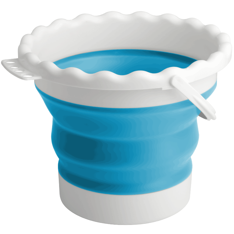 可折叠洗笔桶水分水彩涮笔小水桶