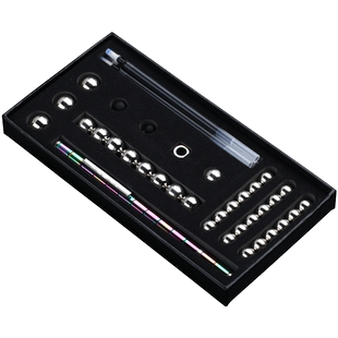 百变磁力笔磁性中性笔多功能抖音同款网红笔大学生用磁铁磁环0.5笔芯创意文具减压神器水笔办公商务送礼盒装