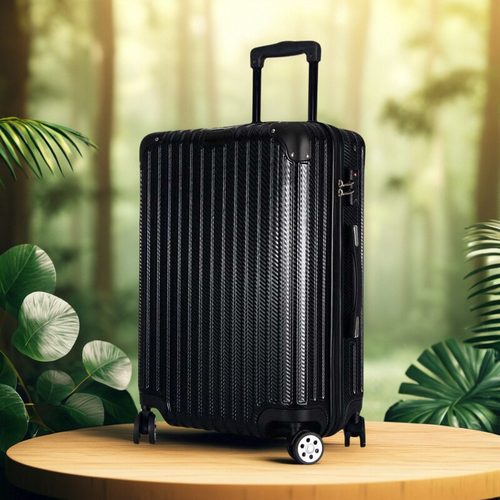 拉链万向轮24寸旅行箱