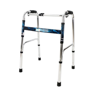 富士康助行器老人辅助行走器残疾人康复走路助步器铝合金四脚拐杖