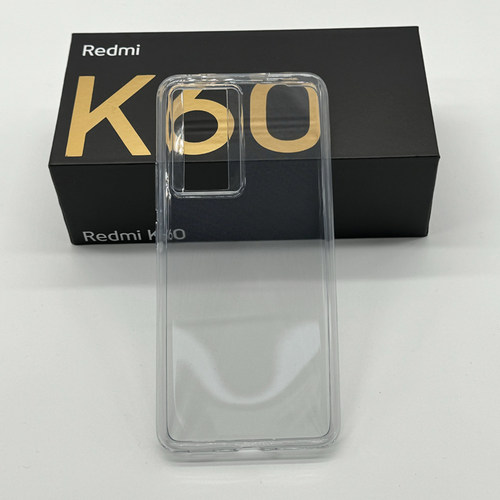 适用红米k60/60pro/k60冠军版/k60至尊版原装透明手机壳 原厂正品小米保护套