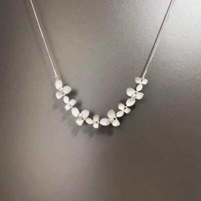 Vintage古着 Pearl Flower Dance项链