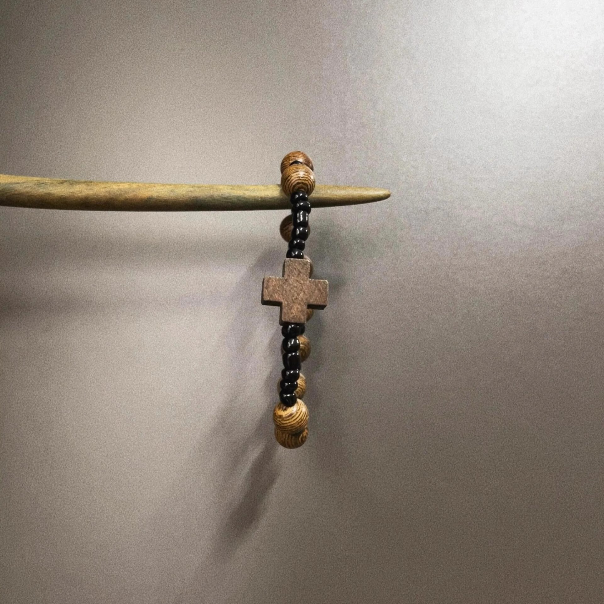 Vintage古着 Sandalwood cross手串