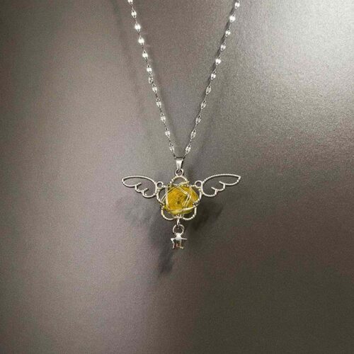 手工 Angel Wish Star项链