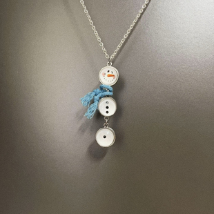Vintage古着 snowman项链 Little