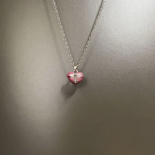 Vintage古着 Enamel love box项链
