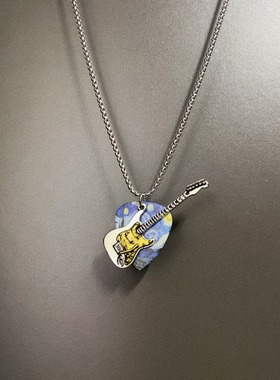 Vintage古着 Stardust Guitar Picks项链