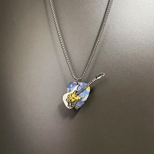 Picks项链 Guitar Vintage古着 Stardust