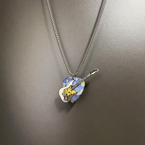 Vintage古着 Stardust Guitar Picks项链