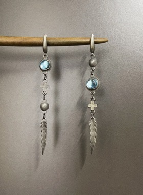 Vintage古着 Whispering Feathers耳饰