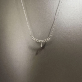 water Vintage古着 Lace drops项链