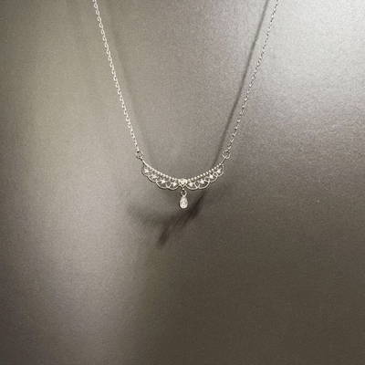 Vintage古着 Lace water drops项链