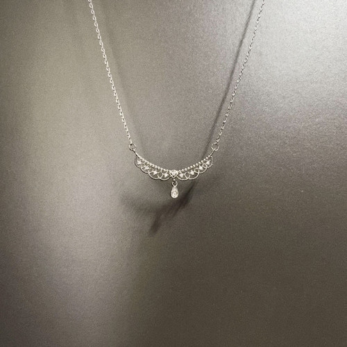 Vintage古着 Lace water drops项链