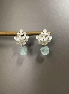 Vintage古着 Icebloom Bouquet耳饰