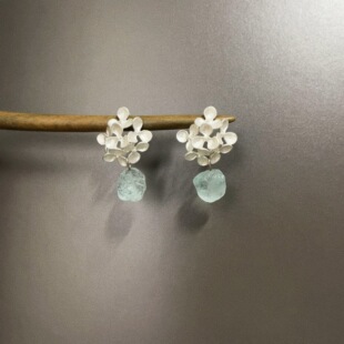 Vintage古着 Icebloom Bouquet耳饰