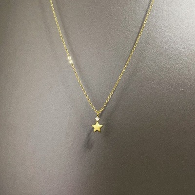 Vintage古着 Lone Point Wishing Star项链