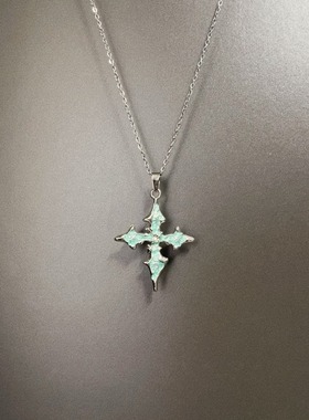 Vintage古着 Drop point drill cross项链